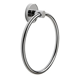 TATAY Towel Holder, Stainless Steel, Silver, 19,5 x 5 x 22 cm