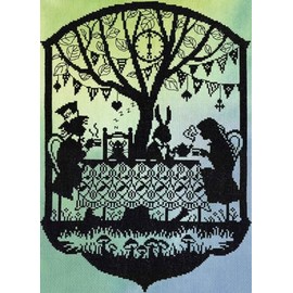 Bothy Threads Fairy Tales Counted Cross Stitch - Mad Hatter's Tea Party