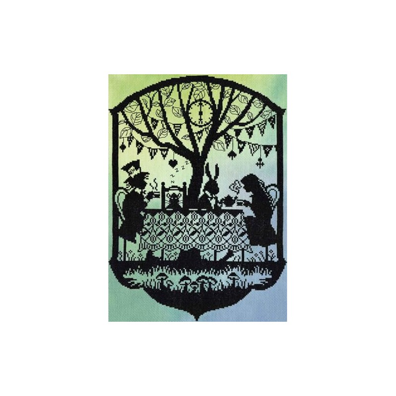 Bothy Threads Fairy Tales Counted Cross Stitch - Mad Hatter's