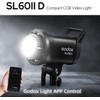 Godox SL60IID 70W LED Video Light, 18600Lux@1M 5600K COB LED