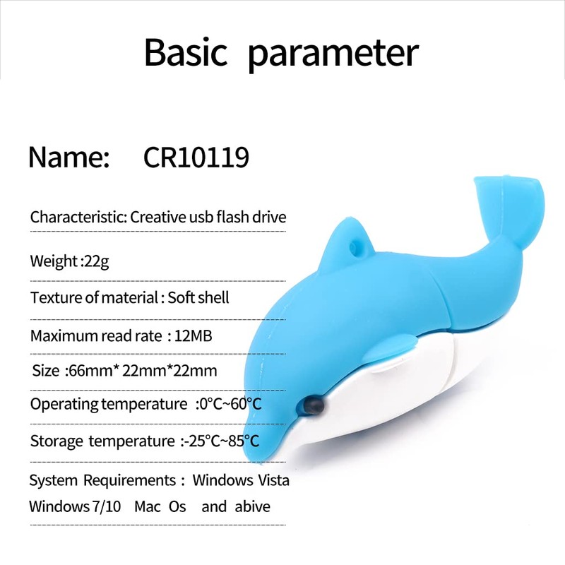 Hsthe Sea USB Flash Drive, 32G Cartoon Cute Pattern USB