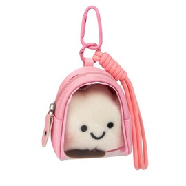 Hmelna Ultimate Travel Accessories for Organizing Data Cables, Earphone, Chargers, Keys, Earbud Case, Blind Box & Travel Bag Set: Surprise Cosmetic Organizer with Clear PVC Toiletry Bags, Pink