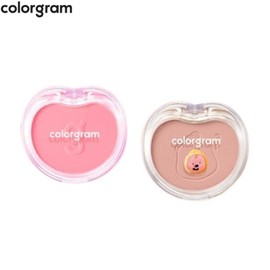 COLORGRAM Tintin Dory Cotton Blusher 8 Color, Shade:01 Fluffy Apricot