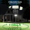 iMaihom Dusk to Dawn Outdoor Lighting, Plug in Flood Light,