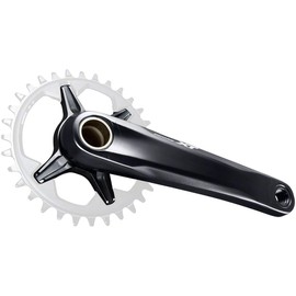 SHIMANO XT FC-M8100 1x Crank Arms Black, 175mm