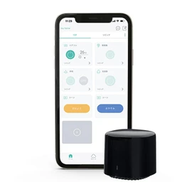 Iris Ohyama Smart Remote Control, Turn on Heating Before You Get Home to Keep the Room Warm, Phrase Setting to Quickly ON/OFF Home Appliances, Integrated Control of Home Devices Remotely, SMT-RC2-B