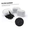 MAGICLULU 6pcs Activated Carbon Filter Supplies White Water Filter Bag