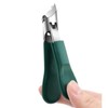 Angled Nail Clippers - Wide Jaw Opening Anti-Splash Slanted Nail