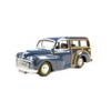 Oxford Diecast Morris Minor Traveller (Blue) - 1/76 OO Scale