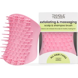 Tangle Teezer The Scalp Exfoliator & Massager, Pretty Pink
