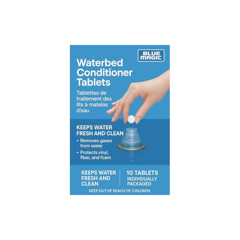 Blue Magic Waterbed Acondicionador Tablets, Paquete de 10
