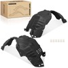 A-Premium Pair Front Inner Fenders Liner Splash Shield Set -