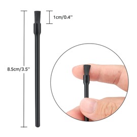 100 cepillos de labios planos, cepillos de labios desechables, aplicadores de brillo de labios, aplicadores de barras de brillo de labios, kit de herramientas de maquillaje perfecto