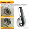H79 Single Metal Lever Handle Kit,RP22734 Replacement Bonnet Nut,Compatible with