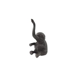 Cast Iron Elephant Metal Door Stop 8"