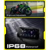 Rimoody 6.86 Inches Motorcycle Portable Carplay Car Radio with Wireless