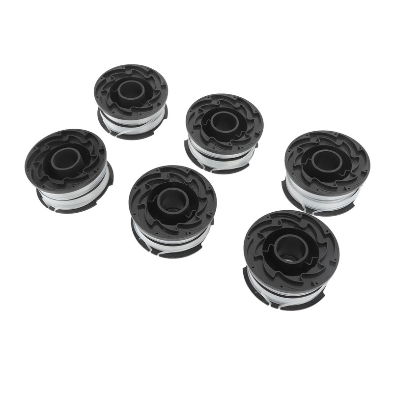 6pcs Weeder Replacement Spool 38.6ft 0.06in String Trimmer Replacement Spool