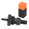 Rivet Nut Tool Tip, M4 Alloy Steel Replacement Mandrel and