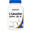 Nutricost L-Leucine 2,000mg, 120 Vegetarian Capsules, Non-GMO, Gluten Free, 30