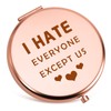 Xiecolty Funny Gifts for Women Compact Mirror for Her Sister