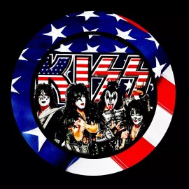 4TH OF JULY ROCK CELEBRATION FIVE LARGE PINS