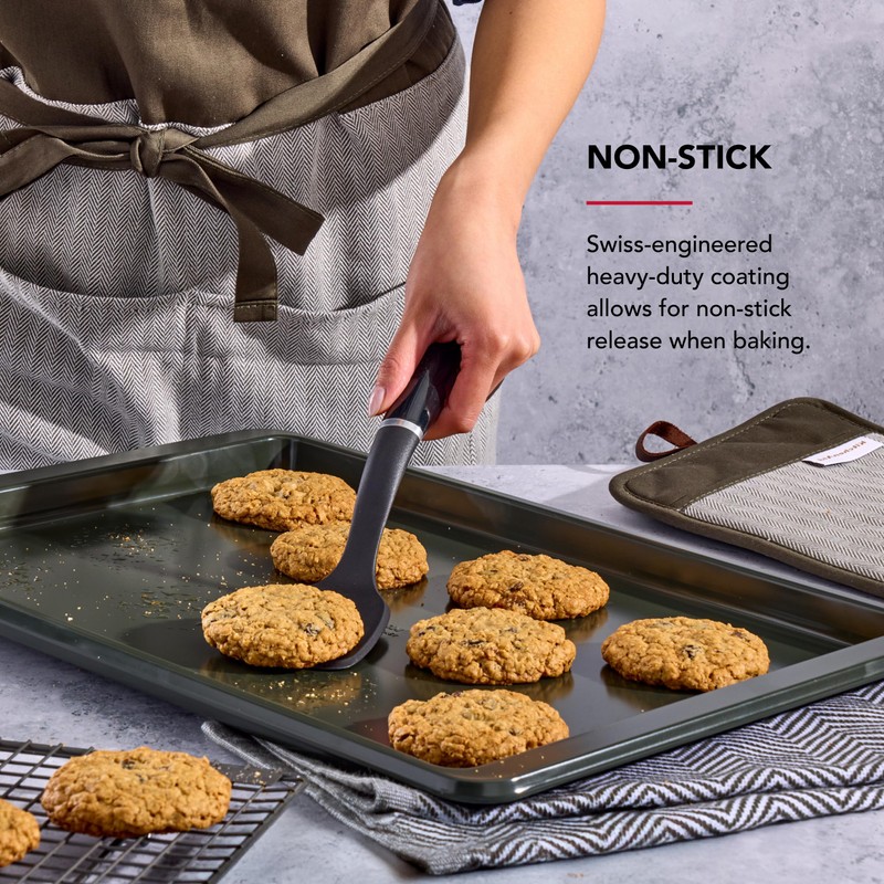 KitchenAid Non-stick Baking Sheet, 13x18-Inch, Evergreen