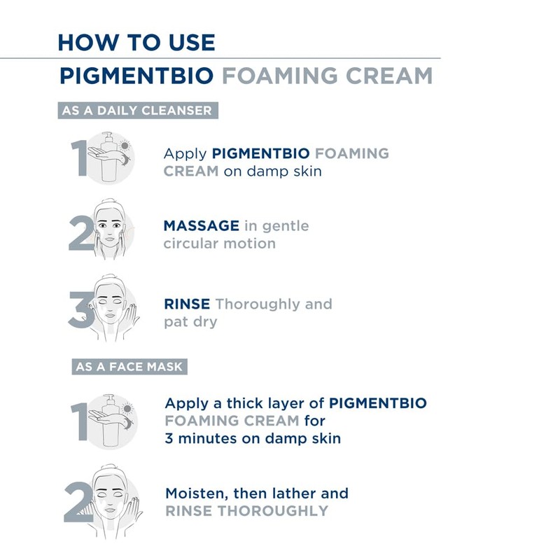 【Authentic Product】Bioderma Pigmentbio Foaming Scrub White 200mL for Dull Skin