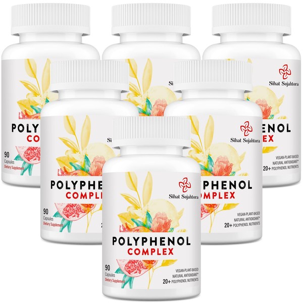 67,500 MG Polyphenols Supplement - Powerful Antioxidants & Polyphenol for
