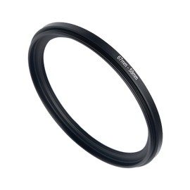 GZNLY 67mm to 58mm Step-up Adapter Rings for Camera Lens Filter Adapter Black Metal Step Down Filter Ring Step-Up Lens Adapter Ring for Filters (67mm-58mm)