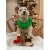 Midlee Wreath Jingle Bell Decorative Dog Collar (Medium)