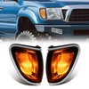 HECASA Pair Corner Light Compatible with 2001-2004 Toyota Tacoma Replacement