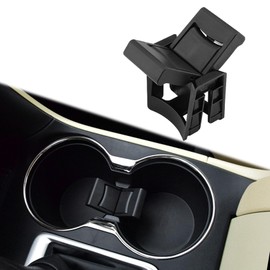 HEVLE Cup Holder Insert Divider, Automotive Cup Holders Compatible with 2014-2019 Toyota Highlander, Replaces Part # 55618-0E170-C0 556180E170C0 (556180E170C0)