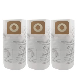 A Fable 16 and 20 Gallon Wet/Dry Vacuum Collection Bags replace for Craftsman 、rriged shop vec CMXZVBE38749, Universal Vacuum Filter Bags, 3 packs