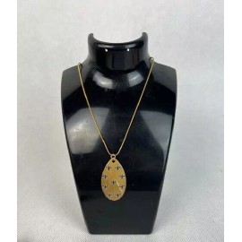 New New Orleans Saints Logo Vintage Teardrop Spinner Necklace