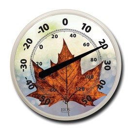 Bios Thermor 12" Dial Thermometer - maple Leaf 1 count
