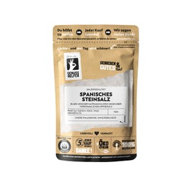 Bremer Gewürzhandel Spanish Rock Salt Fine, Low Sodium, Salt with Less Sodium, Mild Flavour, 200 g