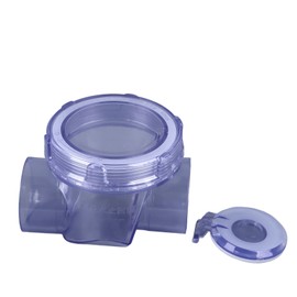 Check Valve Toilet Backwater Backflow Prevention PVC Inline One Way Non Return Valve