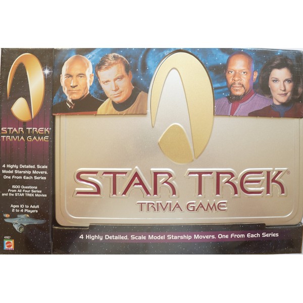 Star Trek Trivia Game in large collectible tin