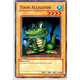 Yu-Gi-Oh! - Toon Alligator (SDP-009) - Starter Deck Pegasus - 1st Edition - Common