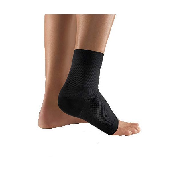 Bort 1450 Ankle Support, Ankle Brace, Bruised Ankle, Ankle Pain, Twisted Ankle, Pain Relief, Arthritis, Fibromyalgia, Sports Injury, Sprain, Fatigue, Made in Germany (Medium, Black, 8.3 – 9.1 inch)