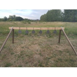 US Metal Works 2 X 4 Steel Gong Hook Hanger (10 Pack)