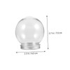 BUGUUYO Snow Globe Pack of 10 Mini DIY Snow Globes