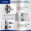 APECS Mortice Lock Magnetic Lock Modern Silent with Strike Plate