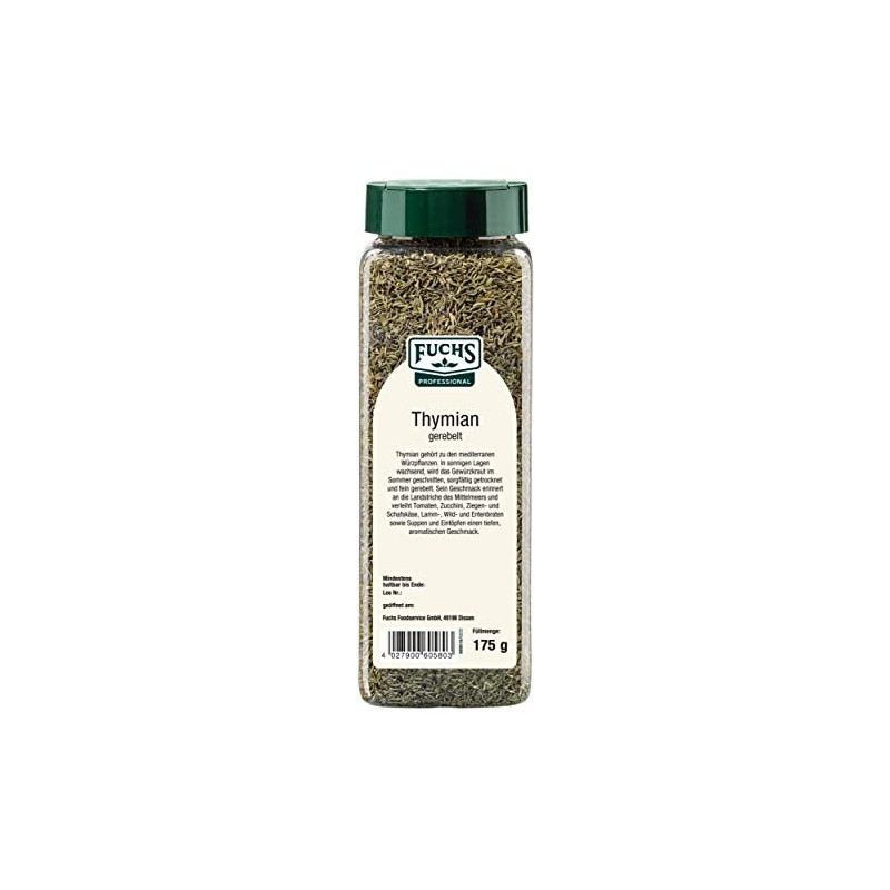 Fuchs Professional - Thyme rubbed | 175 g in a