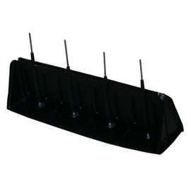 HARZOLE Tire Repair Patch Plug UQC-8206 24 Pcs Automotive Tyre Repair Plug Patch 1-5/8" x 3/16" 40x4.5mm 24pcs Mushroom Nail Boot Kit Wired