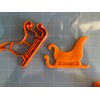 Christmas Santa Sleigh Cookie Cutter