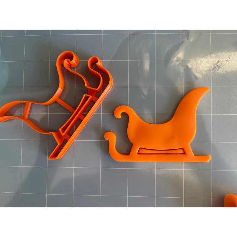 Christmas Santa Sleigh Cookie Cutter
