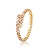 KXmzeG Tennis Bracelet For Women |18K Gold Plated Cubic Zirconia
