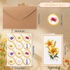 Candcamp 24 Pack Floral Blank Cards with Envelopes and Stickers,