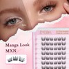 Self Adhesive Lashes Clusters Eyelashes - Thin Flakes Pre Glued